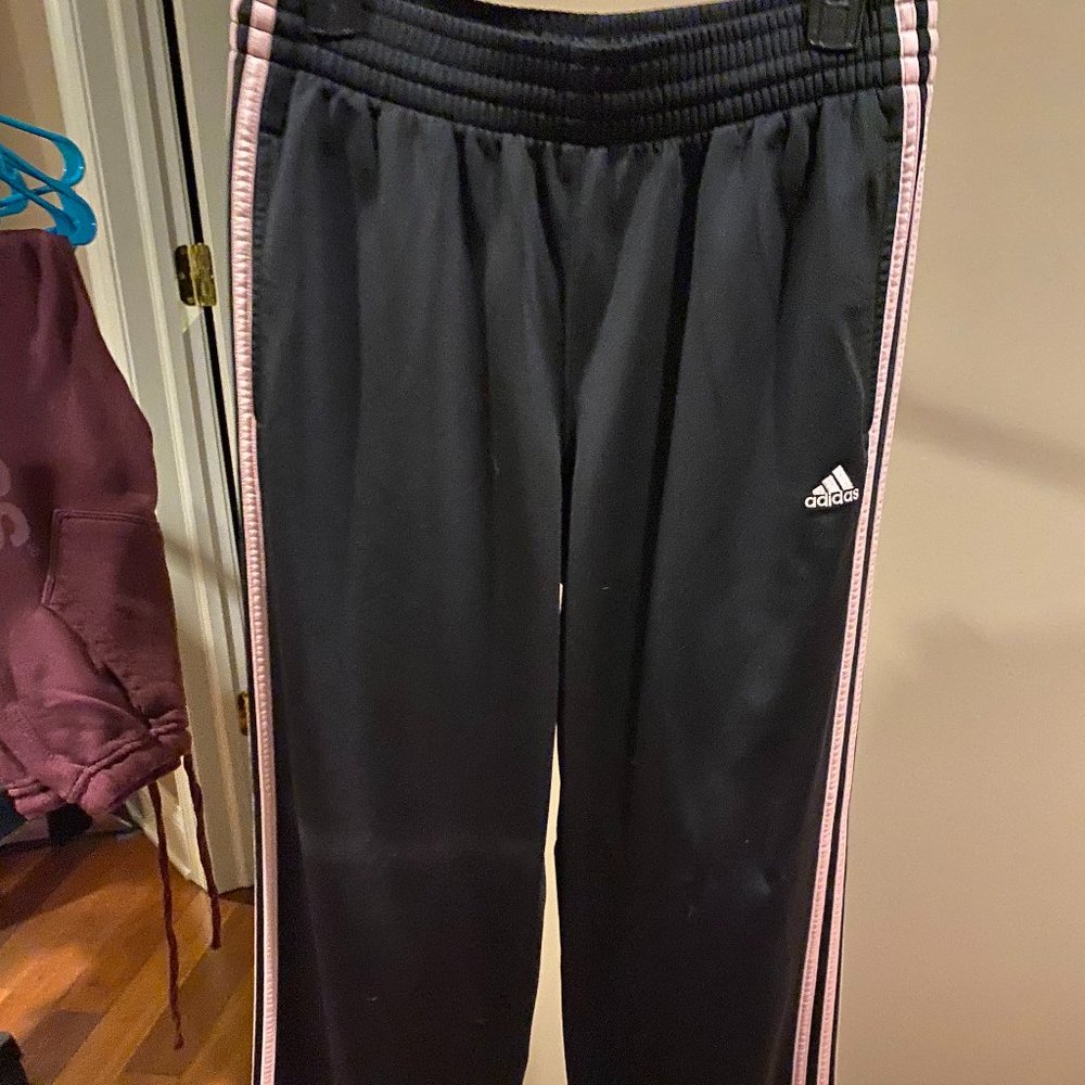 Adidas Track Pants Straight Leg